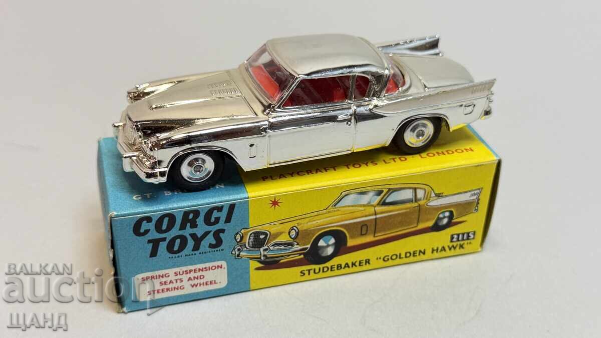 211s Corgi Toys 1/43 Μοντέλο αυτοκινήτου με κουτί Studebaker