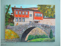 Τοπίο από την Κοπρίβστιτσα. Ελαιογραφία. 70 x 50 εκ