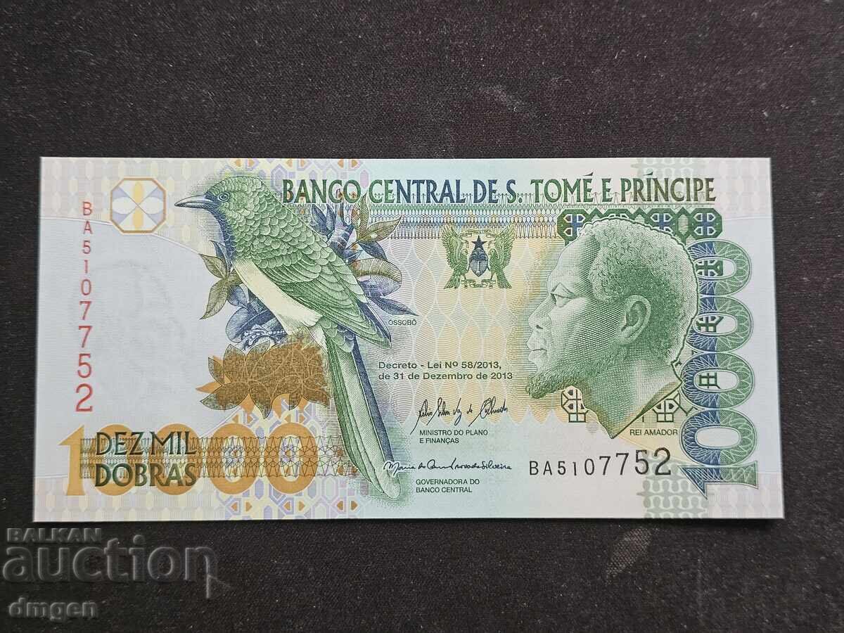 10,000 Dobras Sao Tome UNC
