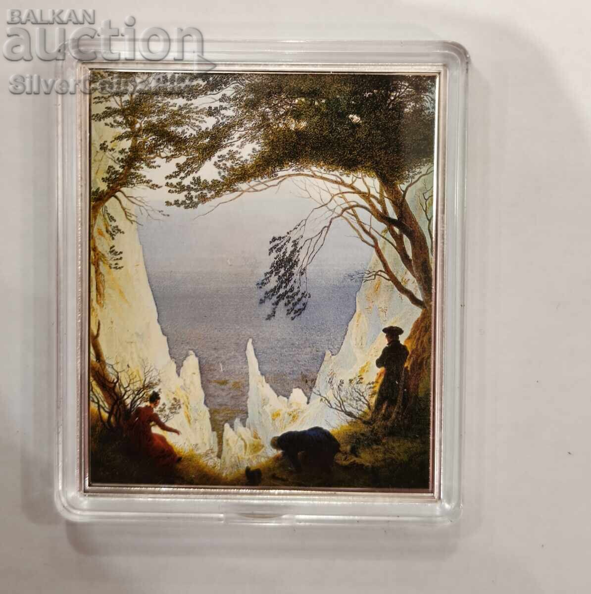 Мед 1/4$ Варовиковите Скали на Рюген  2016 Острови Кук