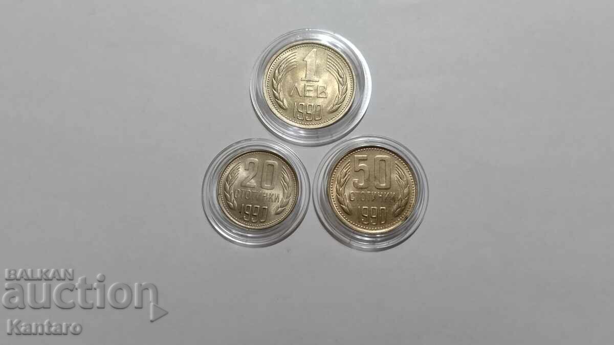 Livrarea Monedă - BULGARIA - LOT COMPLET - 1990 - EXCELENT