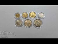 Monedă - BULGARIA - LOT COMPLET - 1990 - EXCELENT