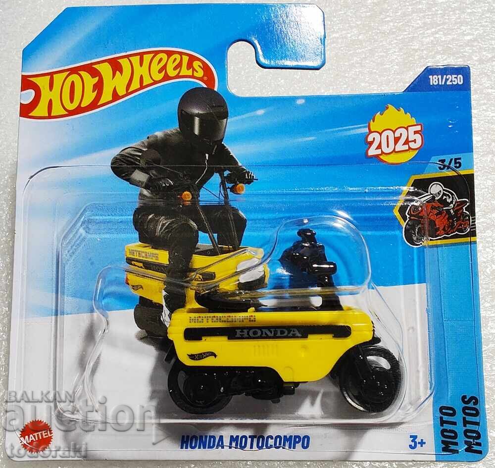 Hot Wheels Honda Motocompo Hot Wheels 1:64 Honda Motor