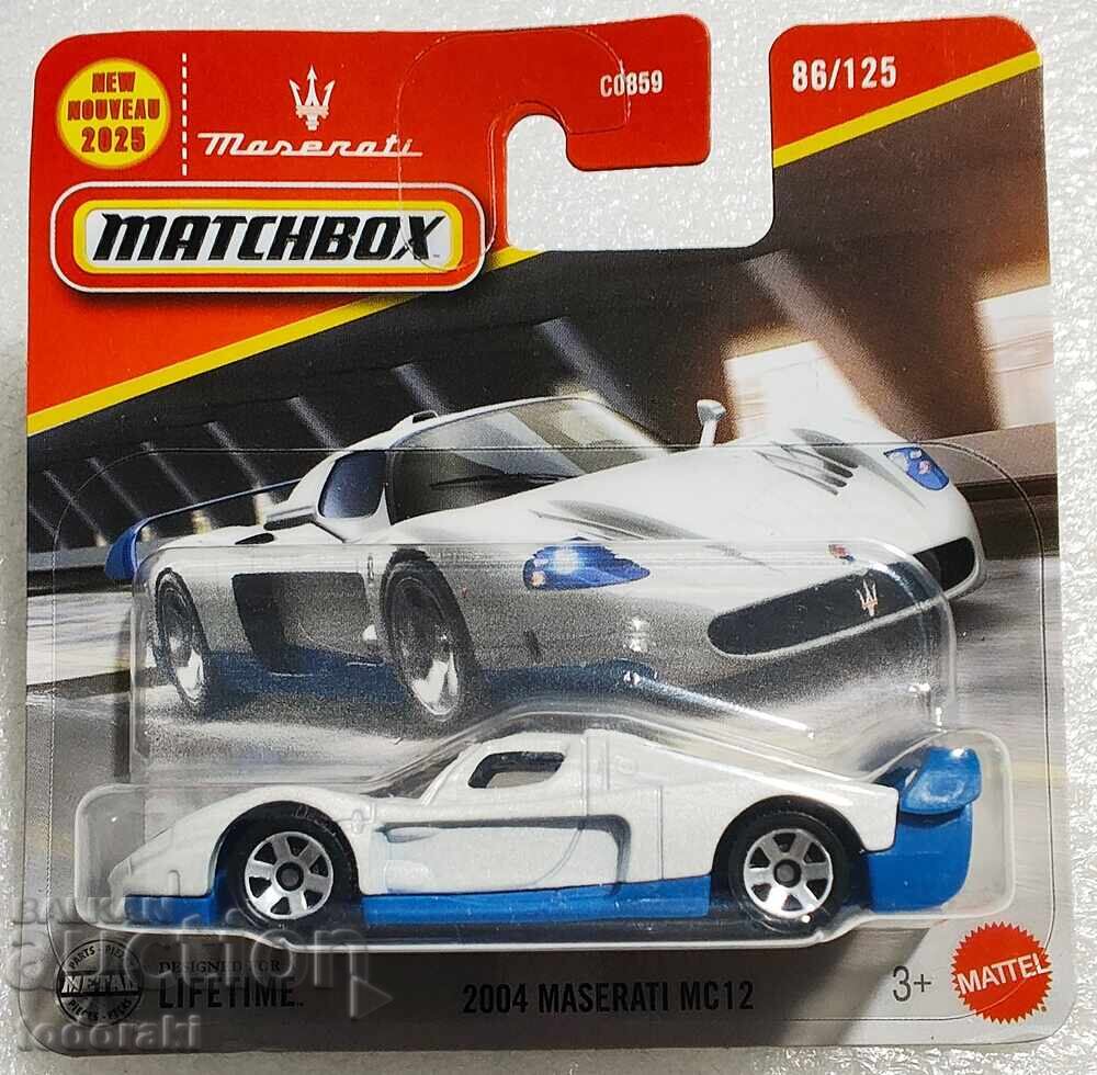 Matchbox 2004 Maserati MC12 1:64 Maserati Matchbox Καρουτσάκι