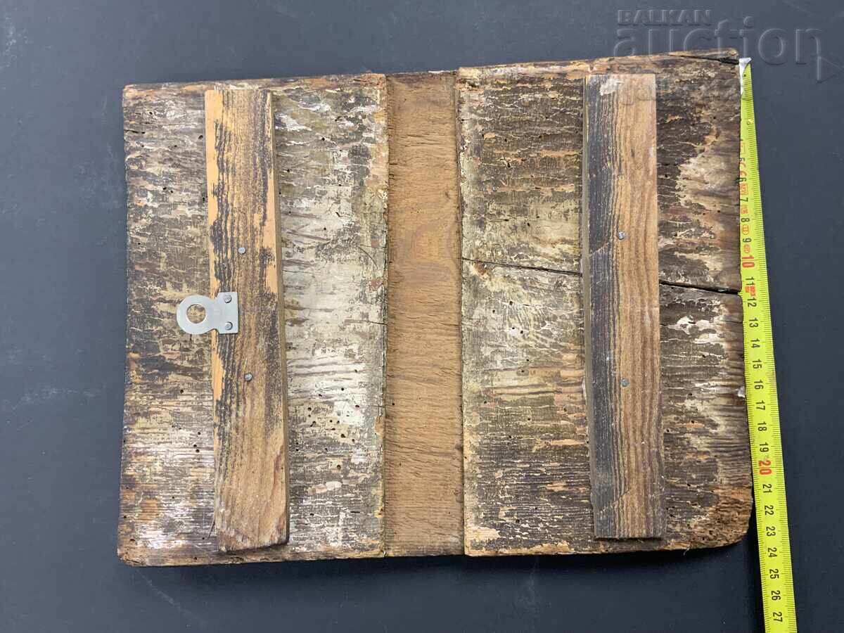 Αναγεννησιακή εικόνα υπογεγραμμένη από το 1889. Σχολή της Αδριανούπολης, επιχρύσωση - 8