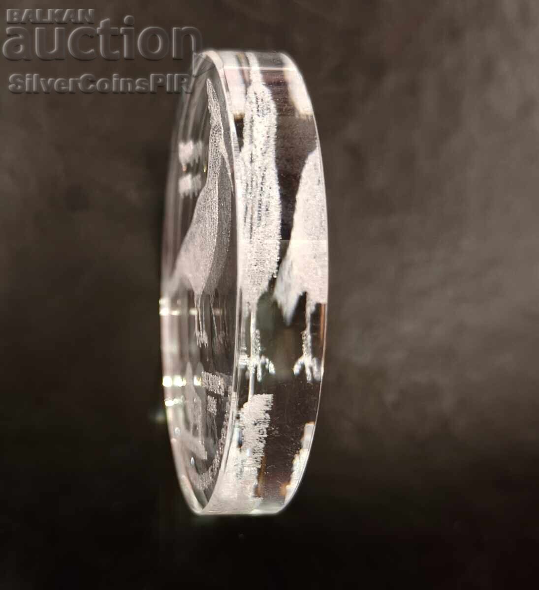 Monedă 10 Franci Ciocănitoare 2004 Congo - 5