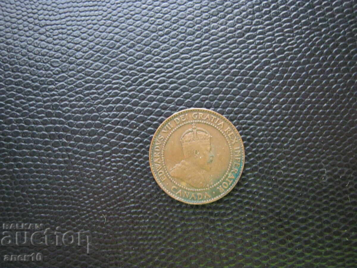 Canada 1 cent 1909 cu preț € 1.50 | 2.93 BGN