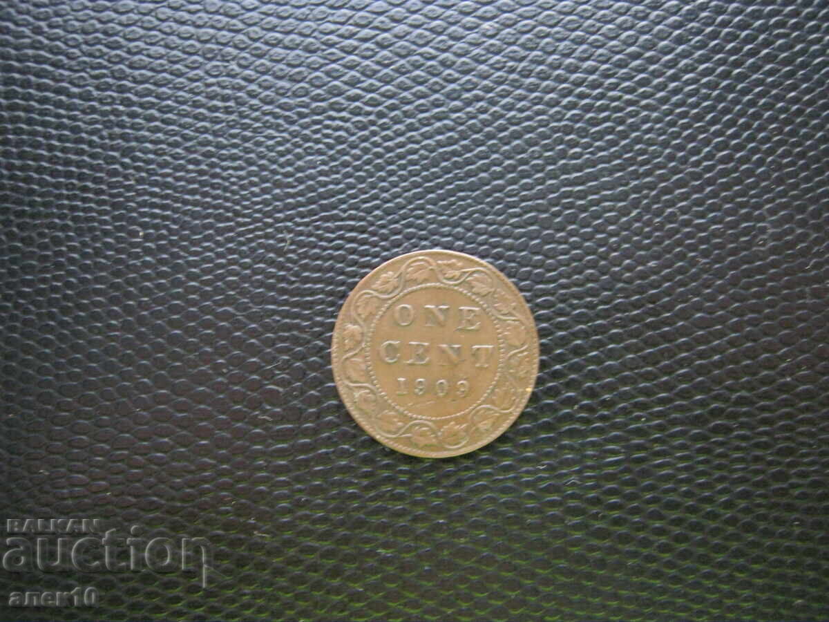 Canada 1 cent 1909