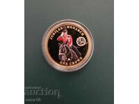 Tristan da Cunha 1 crown 2014