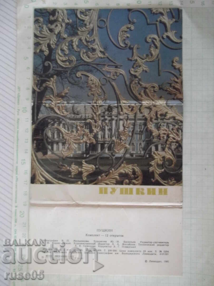 Σετ "ΠΟΥΣΚΙΝ" από 12 κάρτες με τιμή € 5.11 | 9.99 BGN