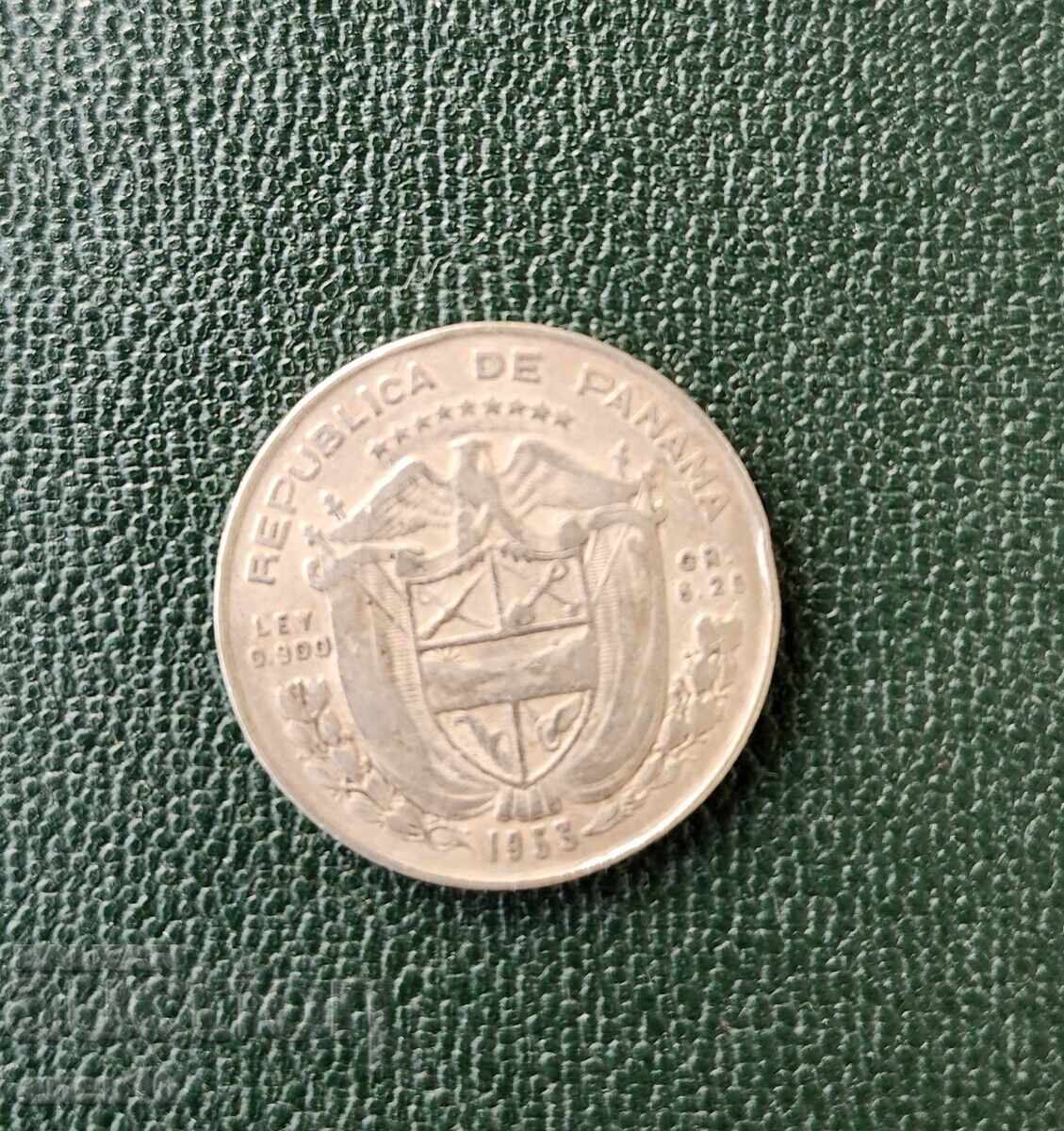 Παναμάς 25 σεντάβος 1953 10 γρ Ανεξαρτησία κ.κ με τιμή € 15.00 | 29.34 BGN