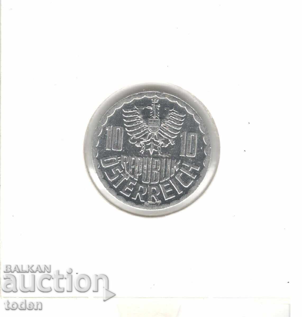 Livrarea Austria-10 Groschen-1992-KM# 2878