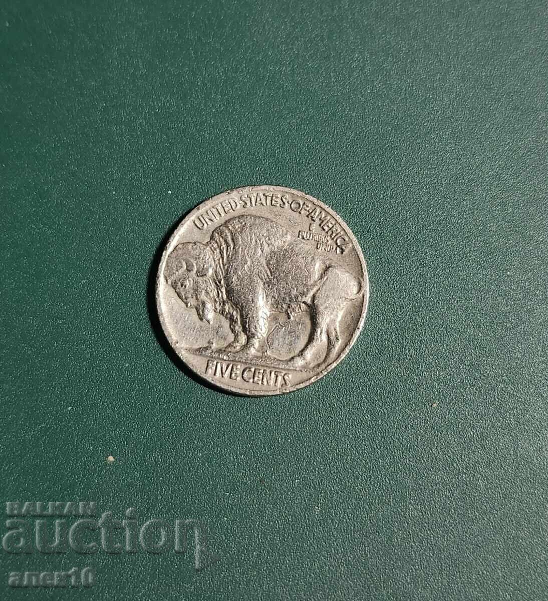 SUA 5 cenți 1936 J cu preț € 1.20 | 2.35 BGN
