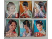 Παλιές στερεοσκοπικές 3D καρτ-ποστάλ, παρτίδα 6 τεμαχίων Στερεοσκοπική κάρτα ds1665