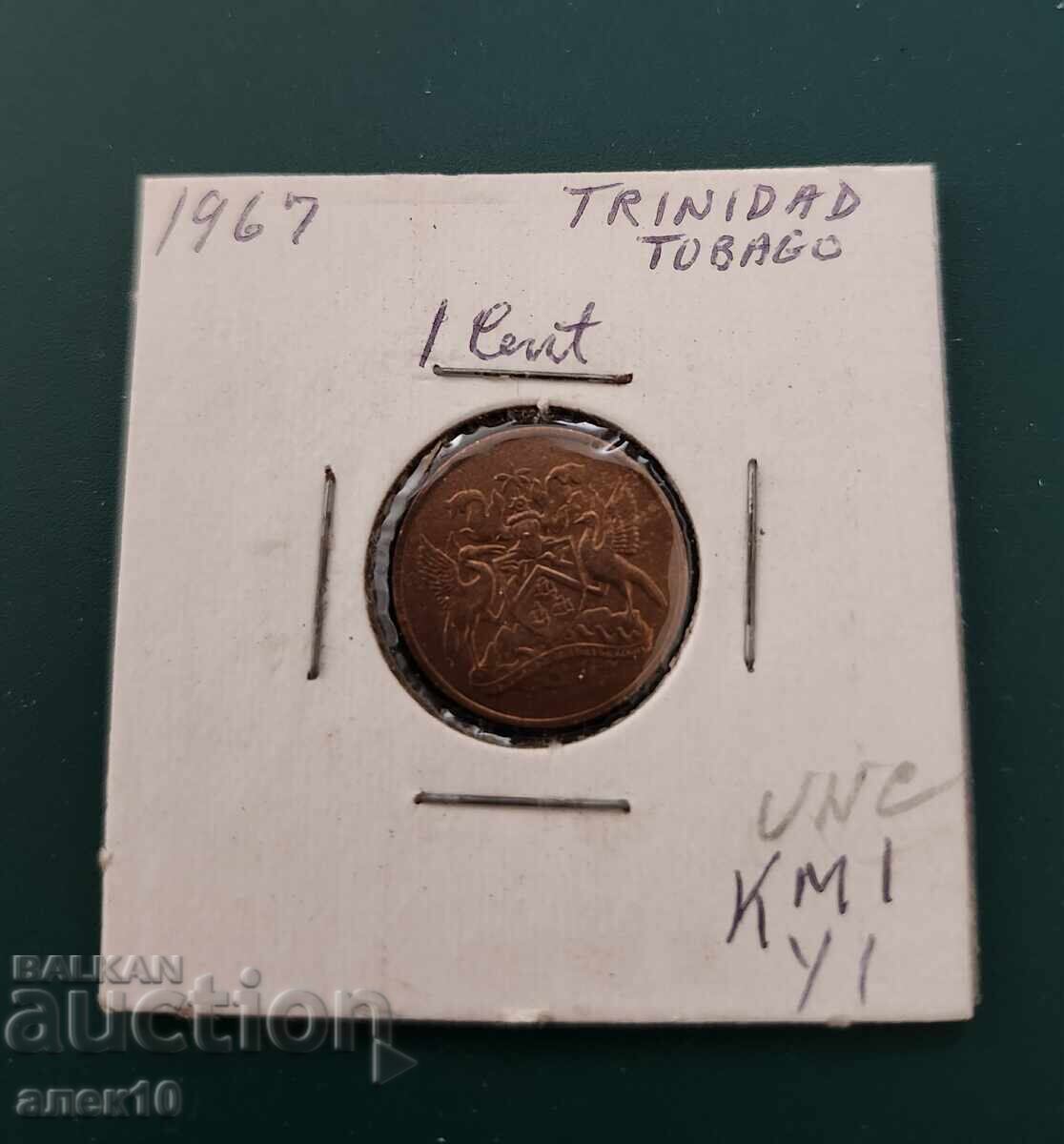 Trinidad 1 cent 1967