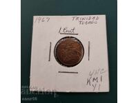 Trinidad 1 cent 1967