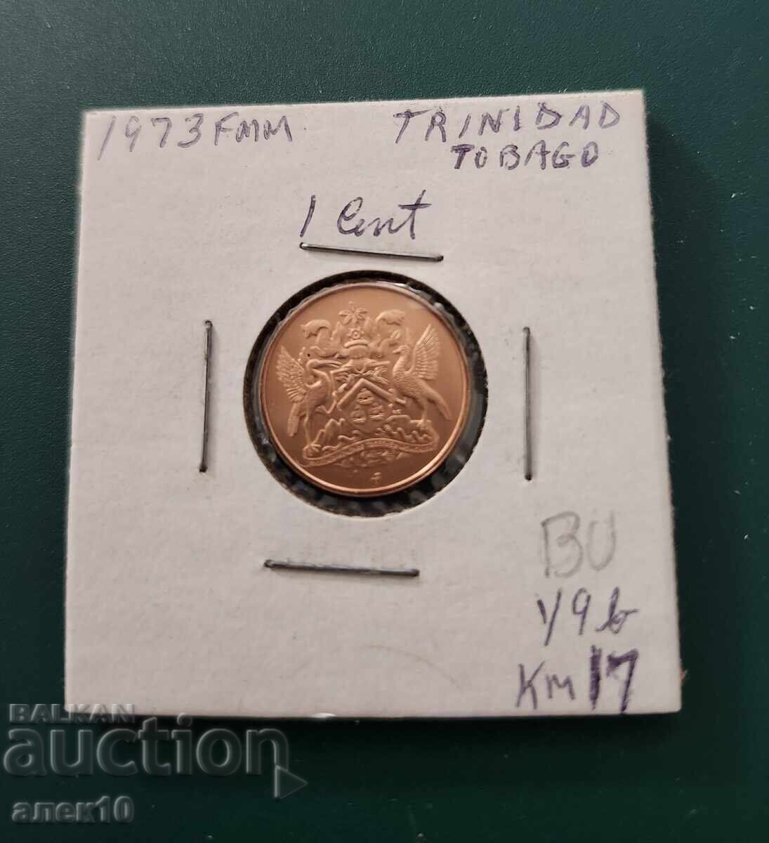 Trinidad 1 cent 1973