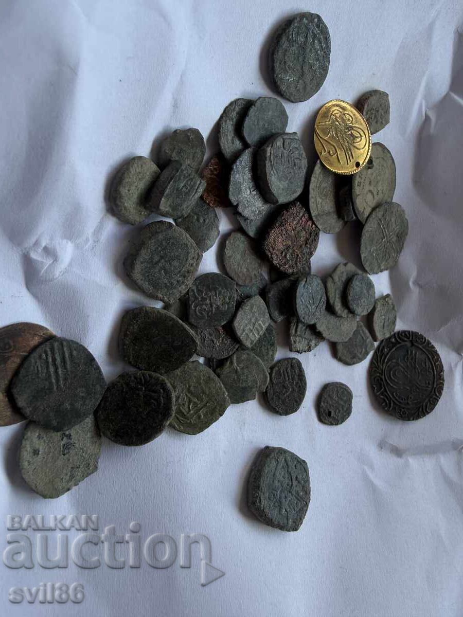 Licitație Lot de monede otomane de cupru