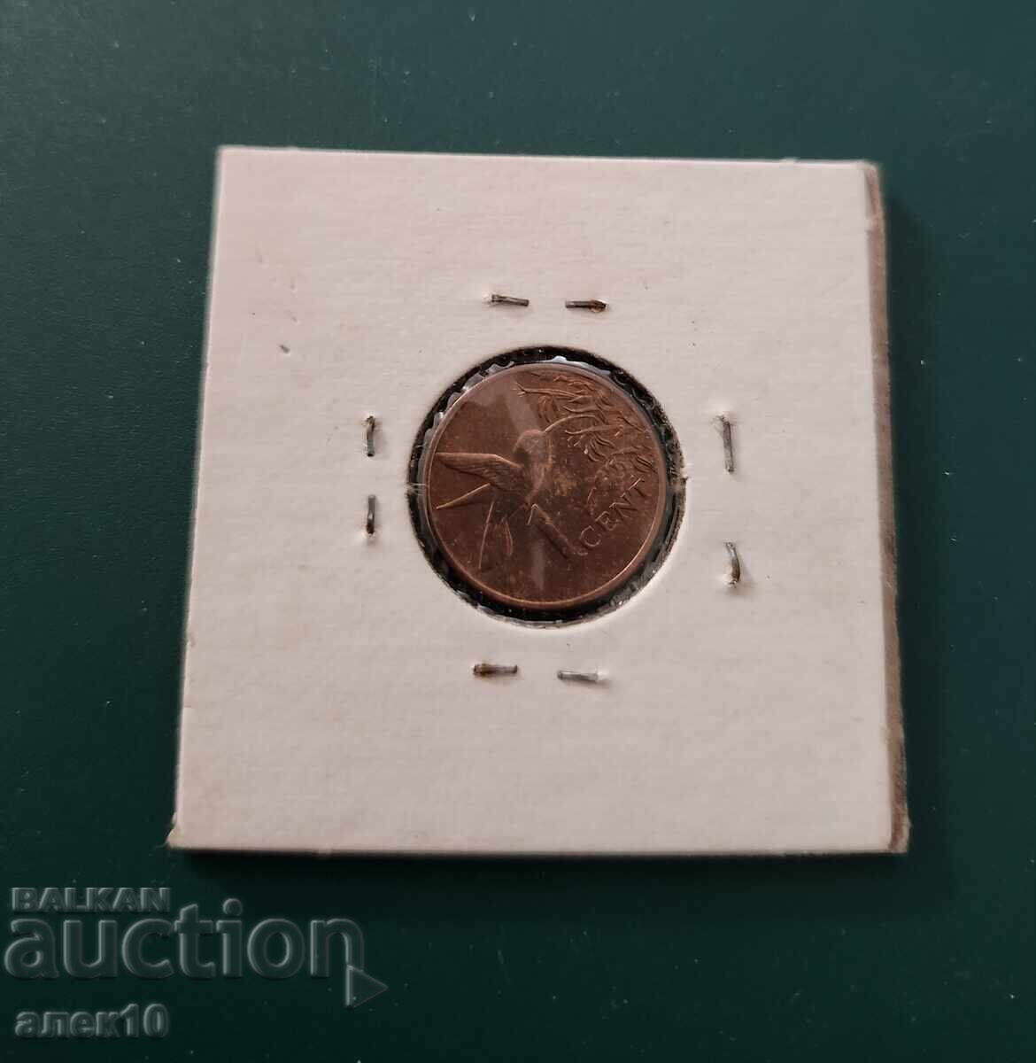 Trinidad 1 cent 1984 with price € 0.70 | 1.37 BGN