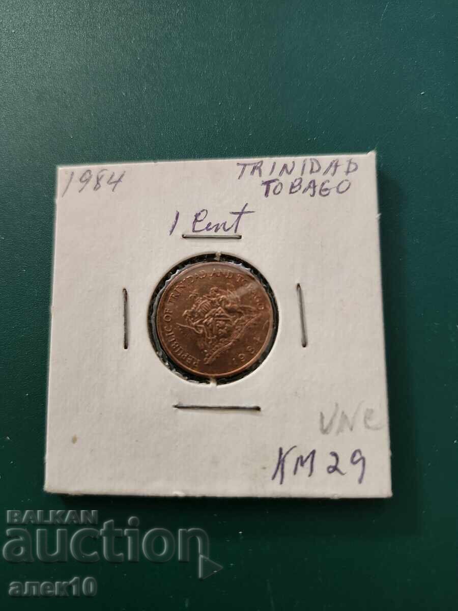 Trinidad 1 cent 1984