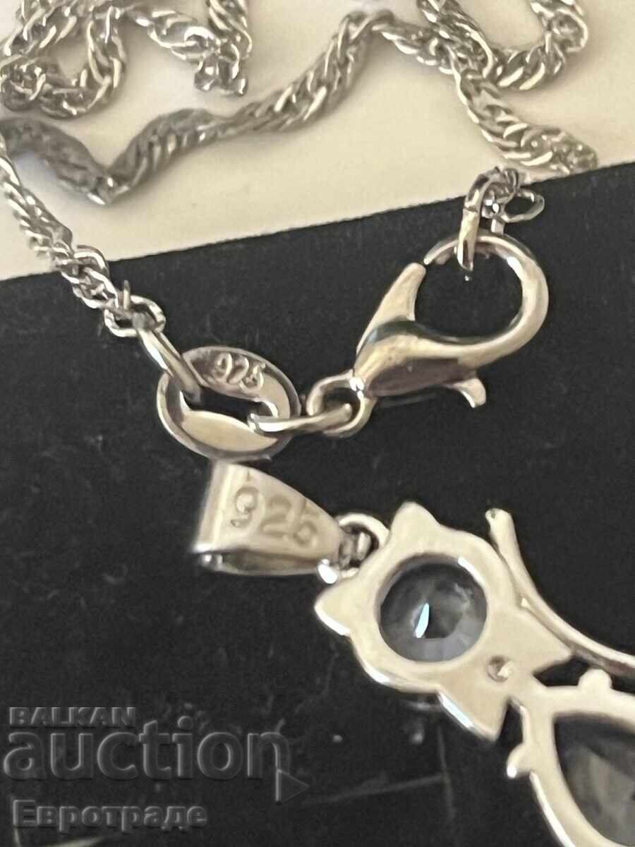 Ασημένιο κολιέ 925 με τιμή € 0.22 | 0.43 BGN