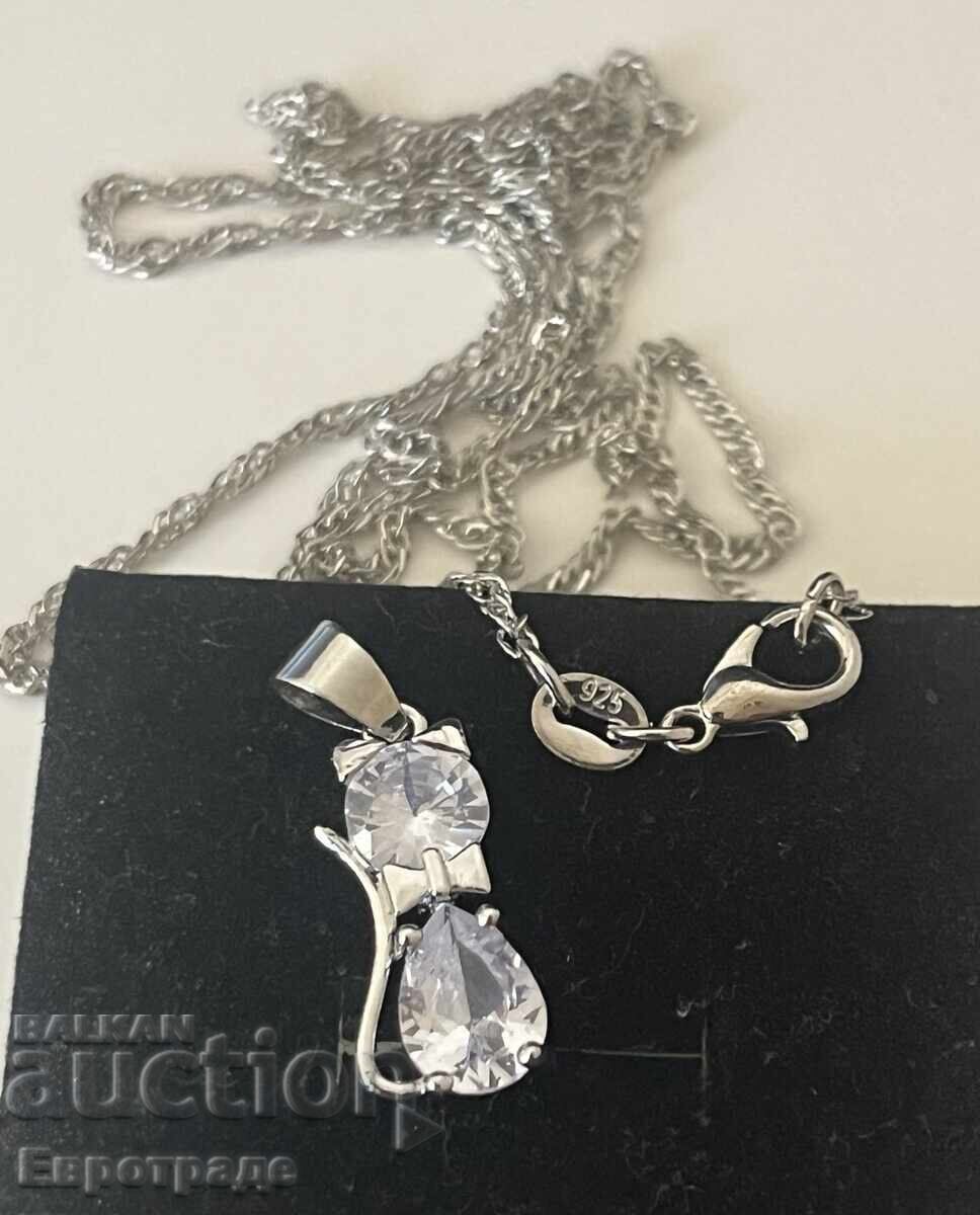 Δημοπρασία Ασημένιο κολιέ 925