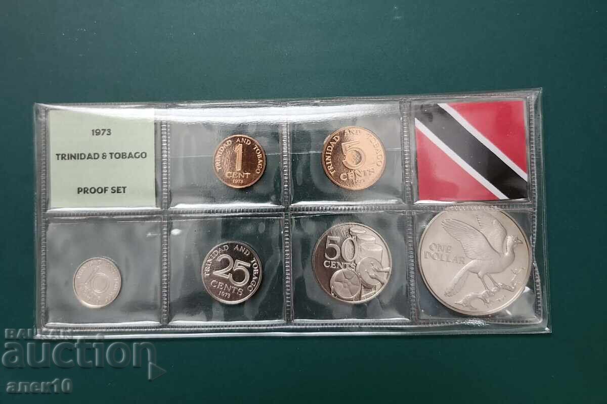 Set Trinidad 1973 proof g