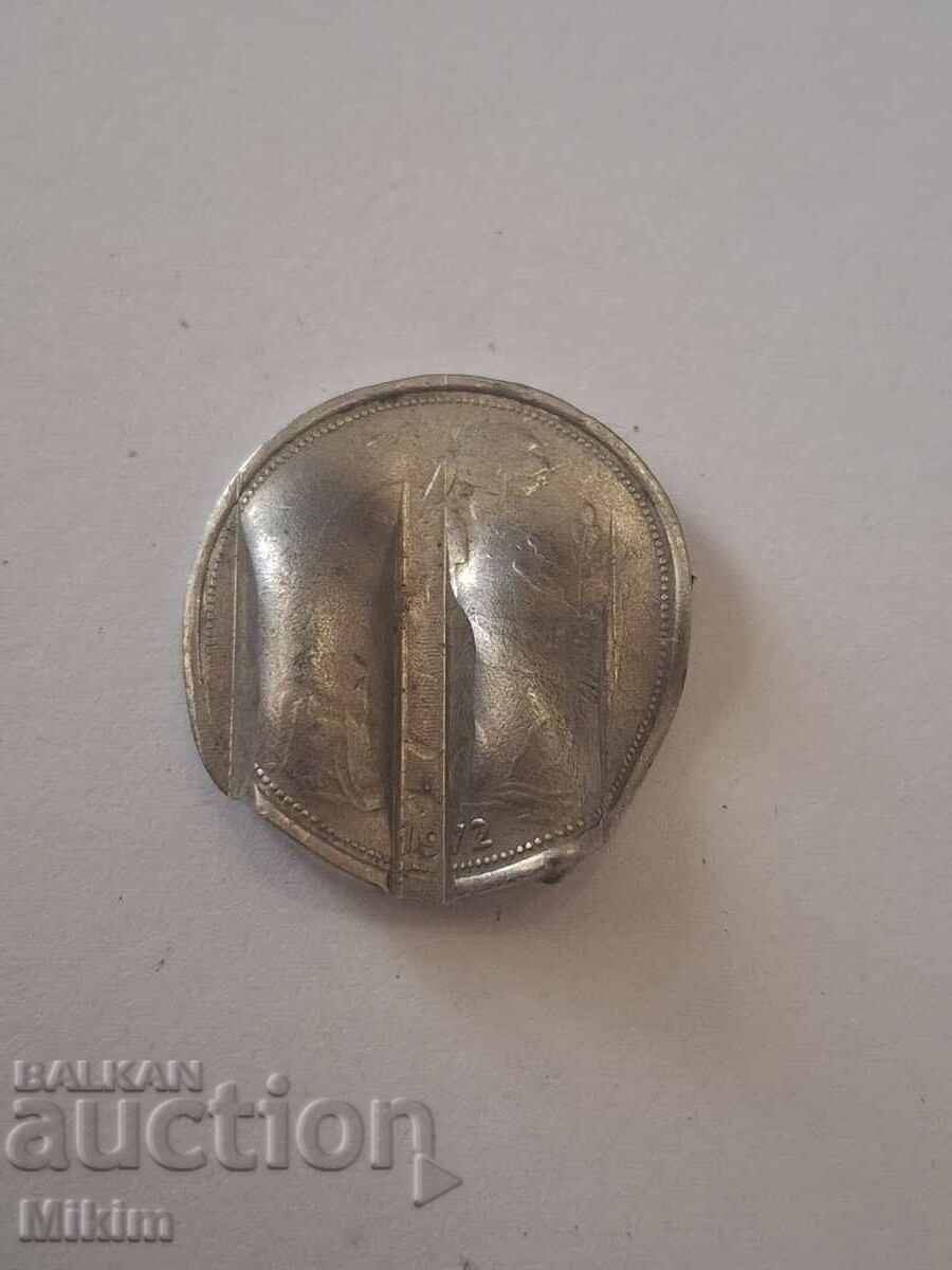 Monedă 50 pfennig 1972, Germania, distrusă de monetărie cu preț € 0.01 | 0.02 BGN