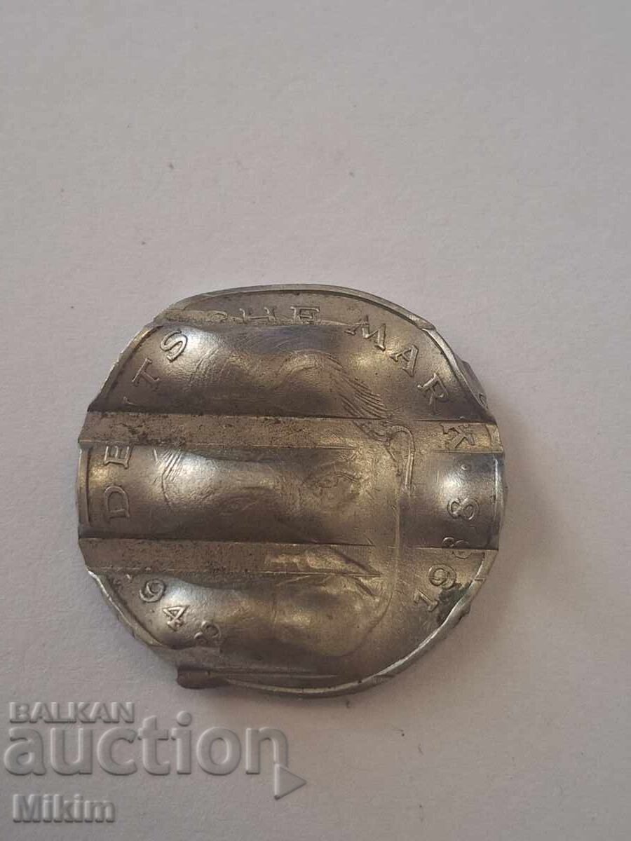 Monedă 2 mărci 1988, Germania, distrusă de monetărie cu preț € 0.01 | 0.02 BGN