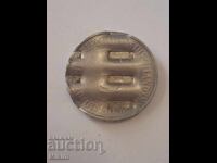 5 Mark coin 1992 Germany, destroyed by the mint