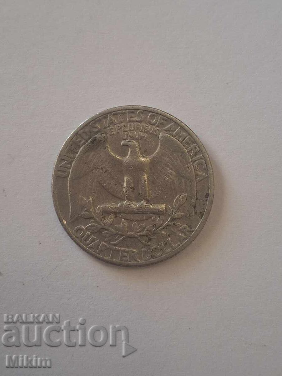 Νόμισμα τέταρτο του δολαρίου 1970 ΗΠΑ2