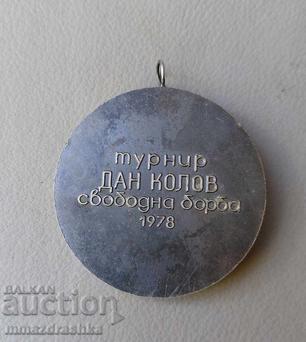 Dan Kolov silver medal 1978