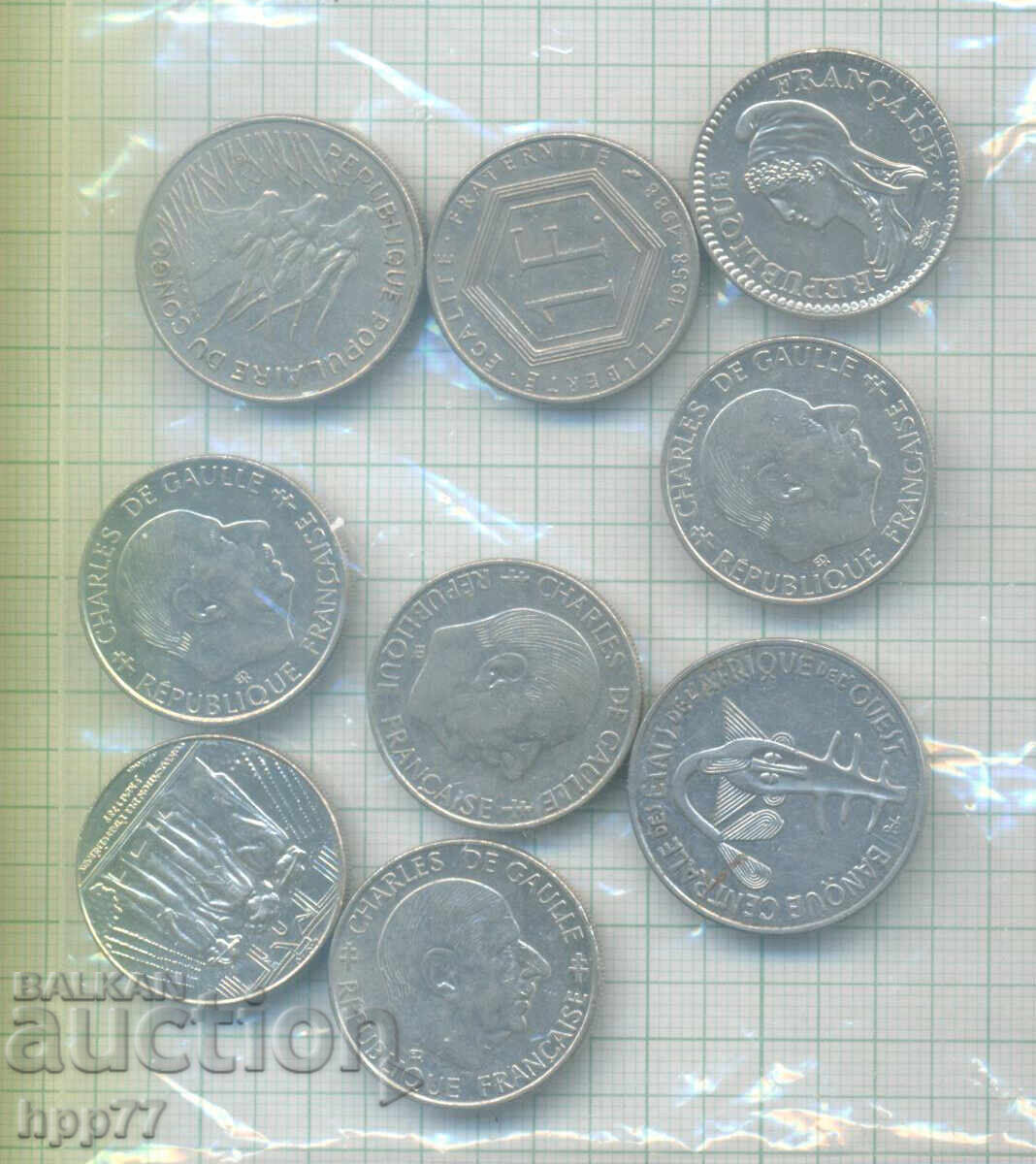 νομίσματα 6 με τιμή € 2.00 | 3.91 BGN
