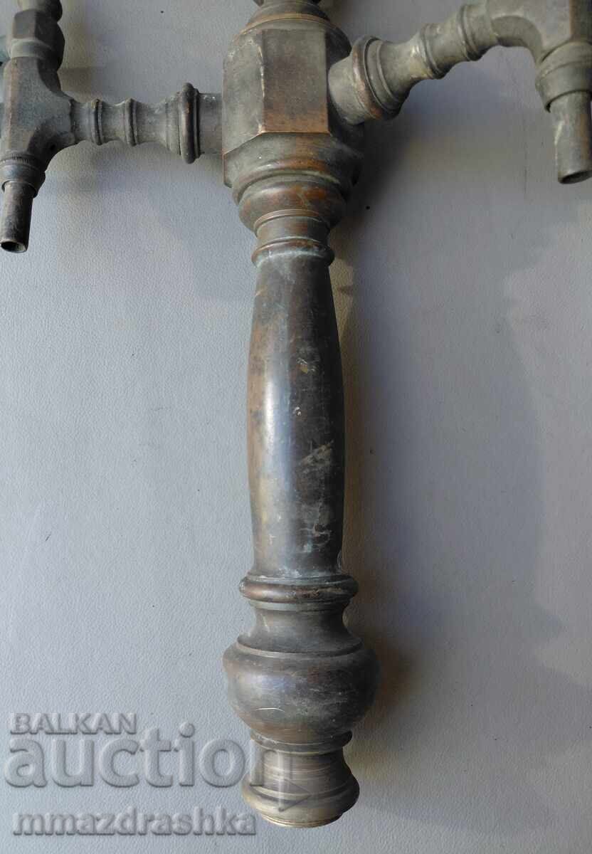 Antique copper fountain 4 kilograms - 5