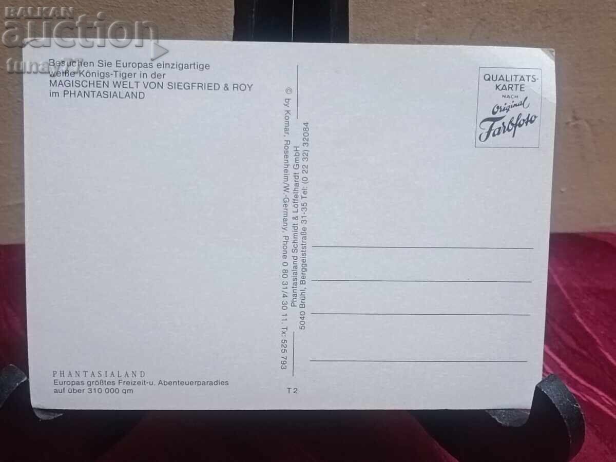 Livrarea Autografe originale Siegfried și Roy /// Autograf cu dedicație