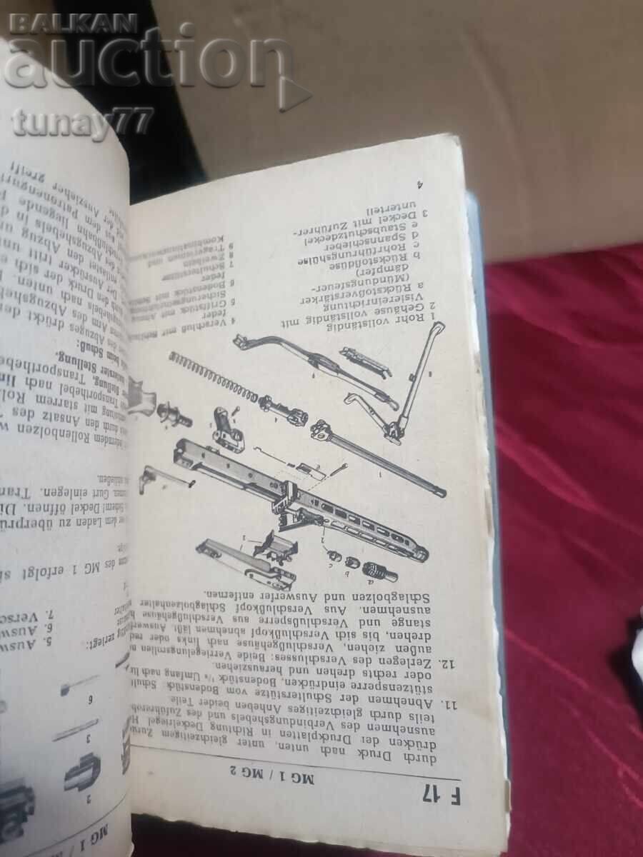 Licitație Buzunar pentru recruți 1964 Manual militar german