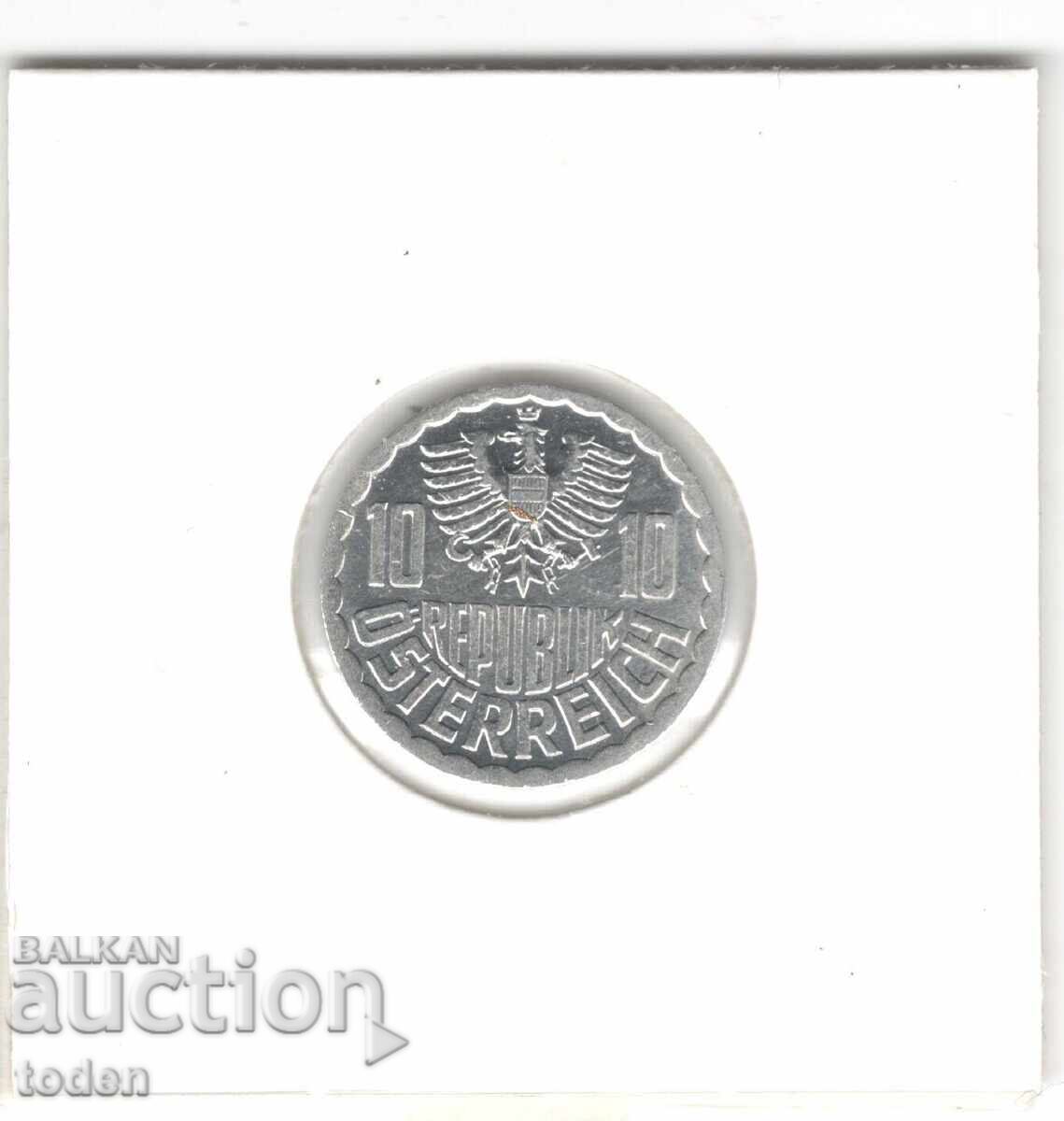 Livrarea Austria-10 Groschen-1989-KM# 2878