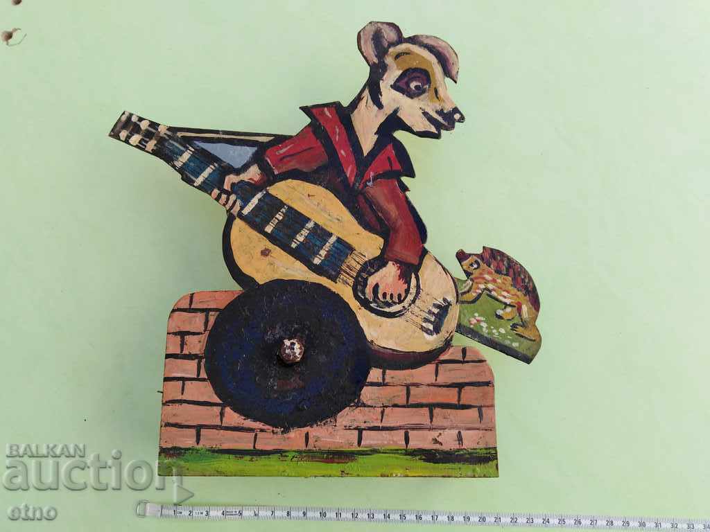 РЕТРО МЕХАНИЧНА МИШЕНА ОТ СТРЕЛБИЩЕ ОТ 80-ТЕ ГОДИНИ, НРБ с цена € 65.00 | 127.13 лв.