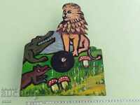 ȚINTĂ MECANICĂ RETRO DIN POLIGON DE TRAGERE DIN ANII '80, jucărie