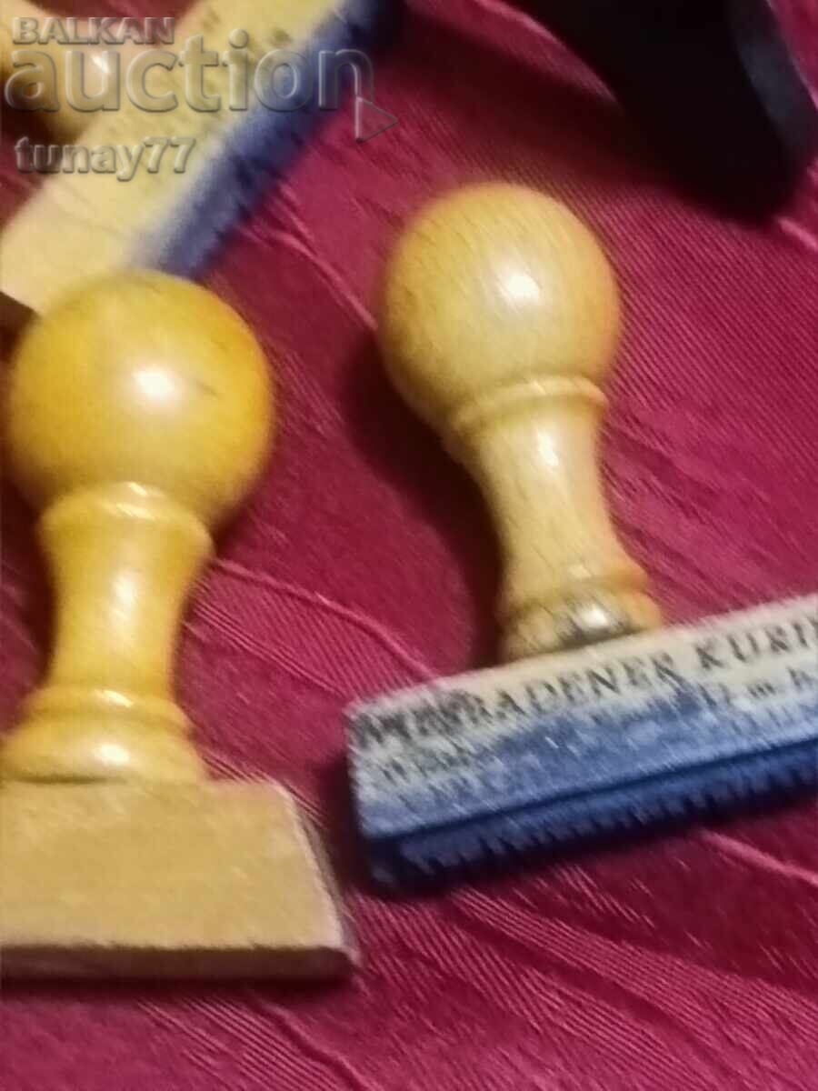 Δημοπρασία Vintage γερμανικές ξύλινες σφραγίδες