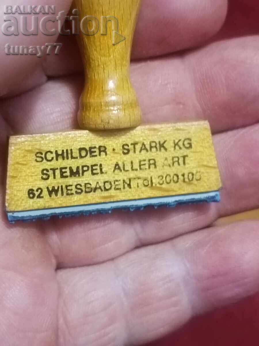 Vintage γερμανικές ξύλινες σφραγίδες - 5