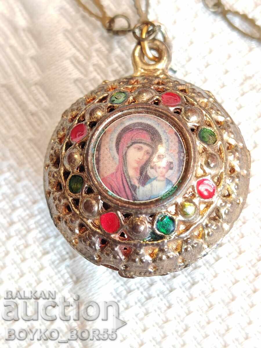 Antique Tsarist Orthodox Medallion-Panagia 1910s