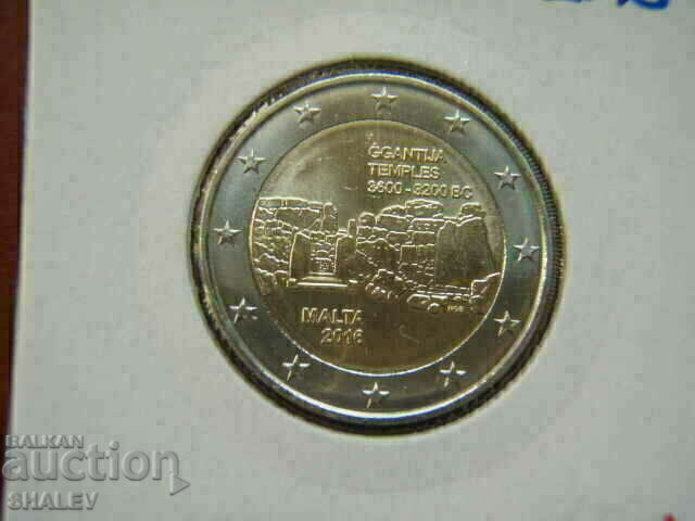 Доставка на 2 euro 2016 Malta "GGantija Temples"(1) Малта - Unc (2 евро)