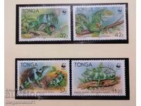 Tonga - WWF, green iguana