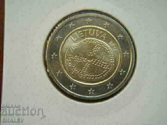 Auction  2 euro 2016 Litva "Baltic culture" /Lithuania/ - Unc (2 euro)