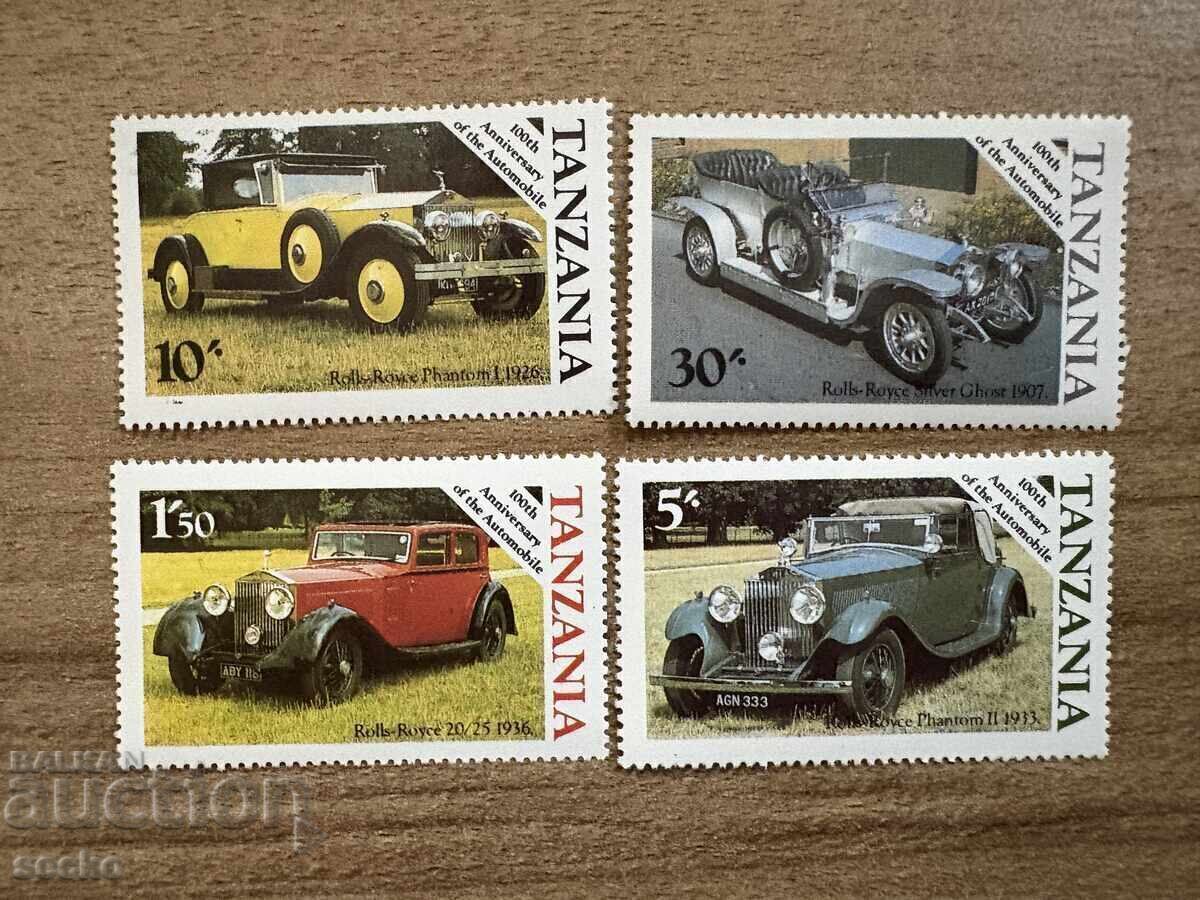 Tanzania - 100 g. Cars (1986) MNH