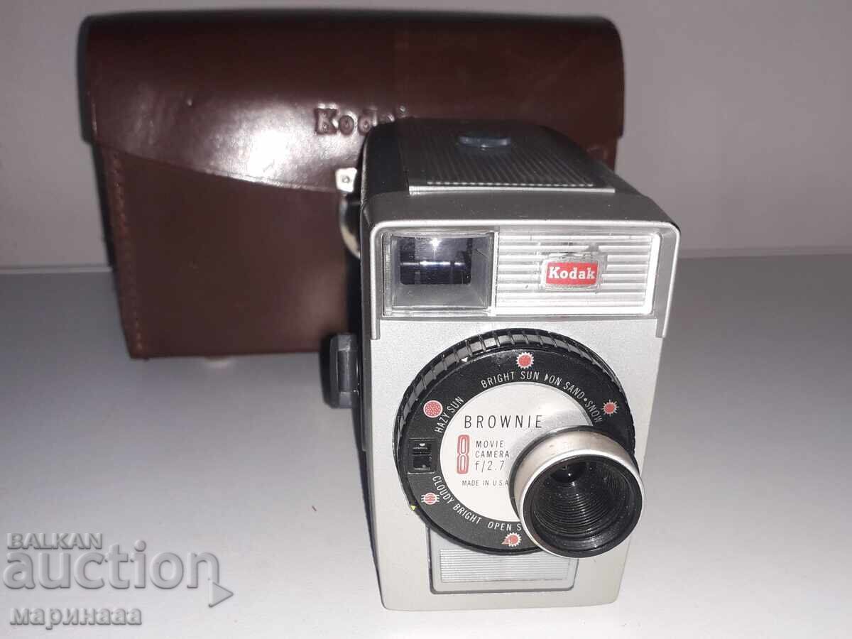 CAMERĂ VIDEO VINTAGE ''KODAK''. 8 MM. SUA - 6