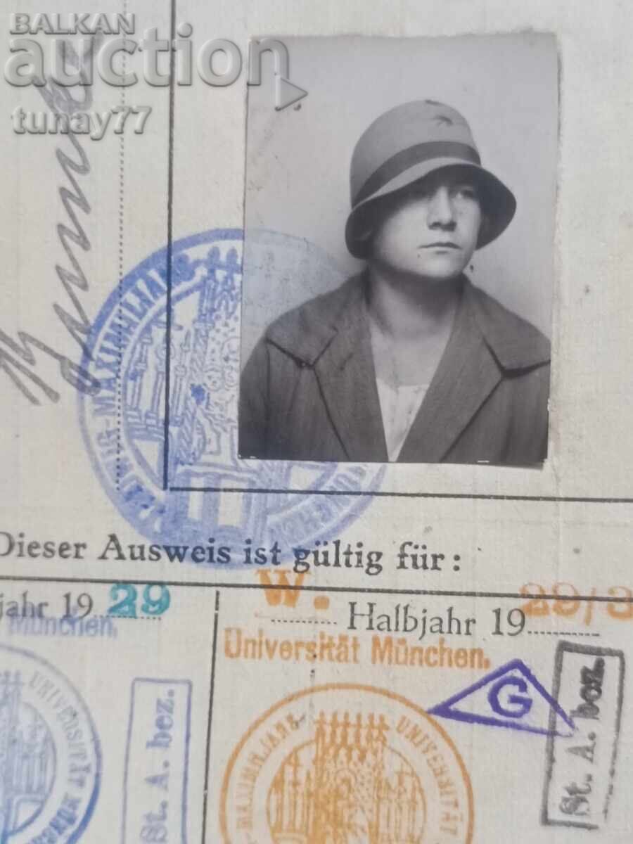 Livrarea Document vintage al Treilea Reich 1927