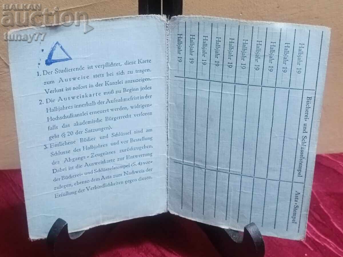 Document vintage al Treilea Reich 1927 - 5