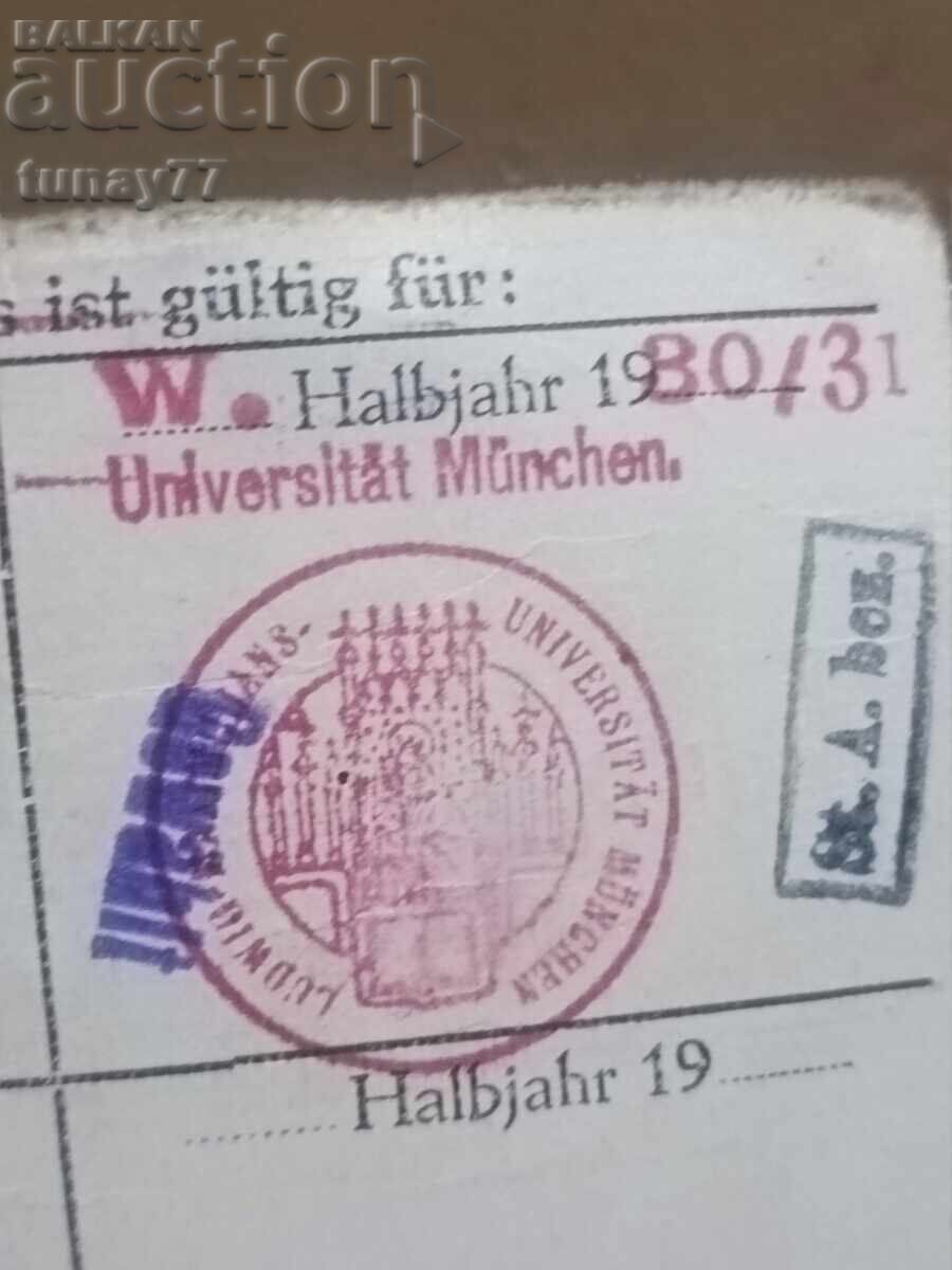 Document vintage al Treilea Reich 1927 - 7